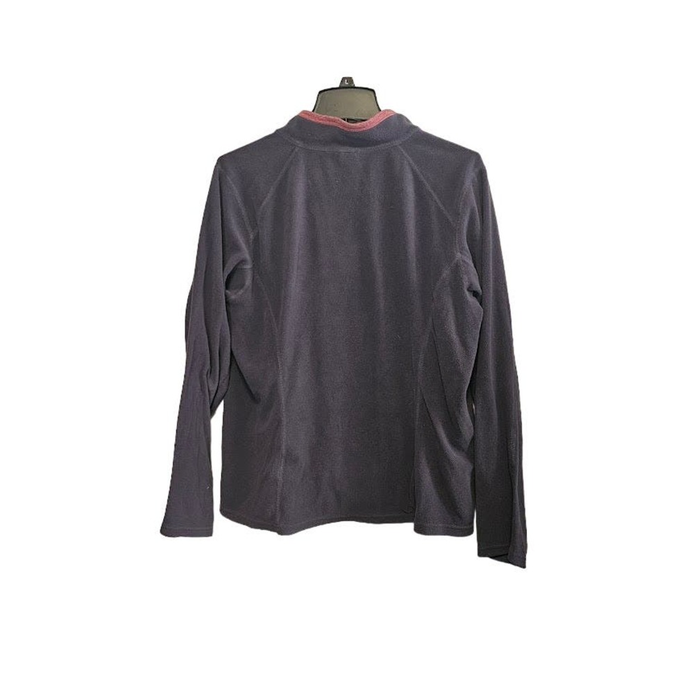Dark Purple North Face Quarter Zip Slim Fit Size XL